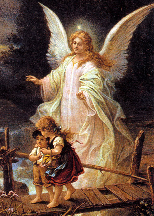 Guardian Angel painting