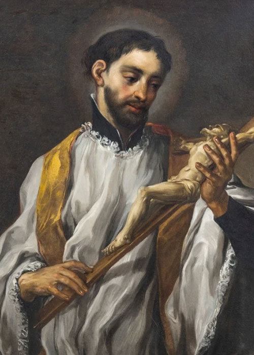 St. Francis Xavier by Girolamo Troppa